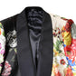 Multicolor Floral SICILIA Silk 3 Piece Suit