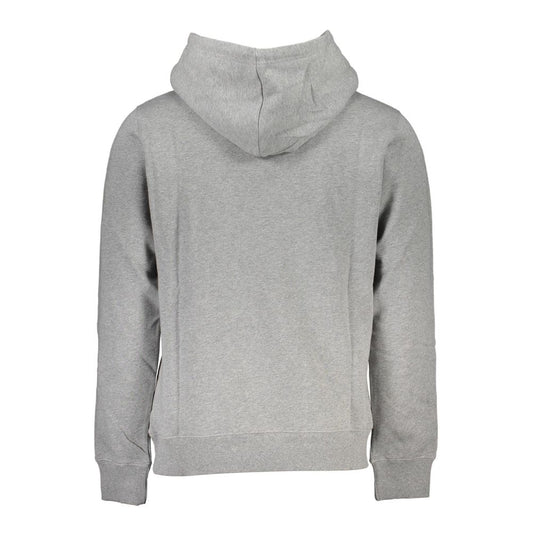 Gray Cotton Men Sweater