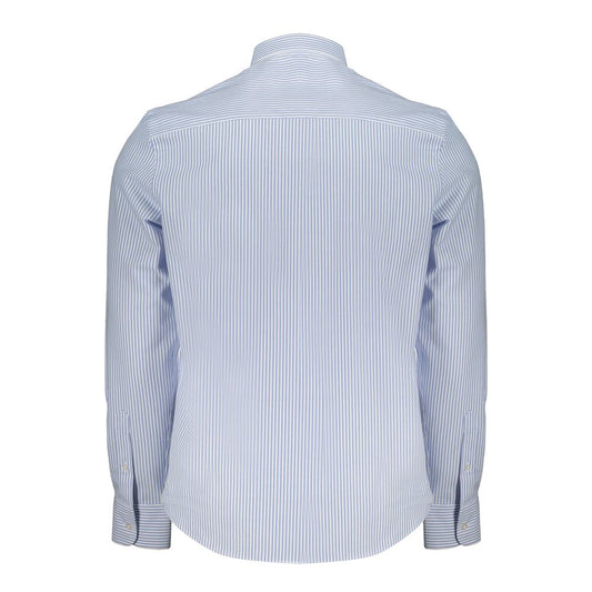 Light Blue Cotton Men Shirt