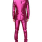Pink SICILIA Double Breasted 3 Piece Suit