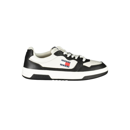 Black Leather Men Sneaker