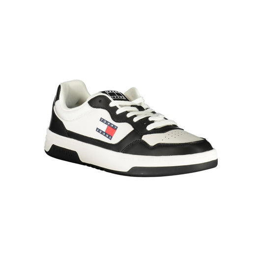 Black Leather Men Sneaker