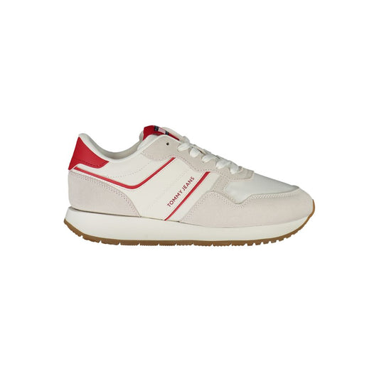 Red Leather Women Sneaker