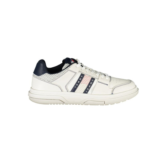 Blue Leather Men Sneaker