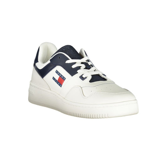 Blue Leather Men Sneaker