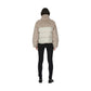 Beige Polyester Jackets & Coat