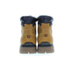 Beige Polyester Men Boot