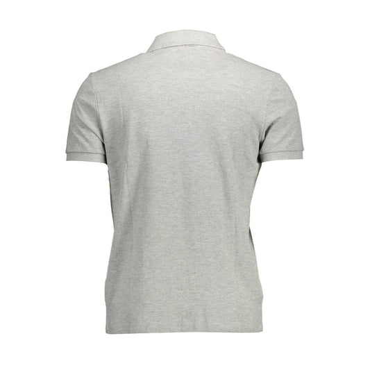 Brown Cotton Men Polo Shirt