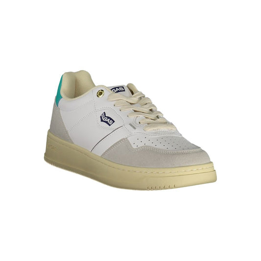 White Artificial Leather Women Sneaker