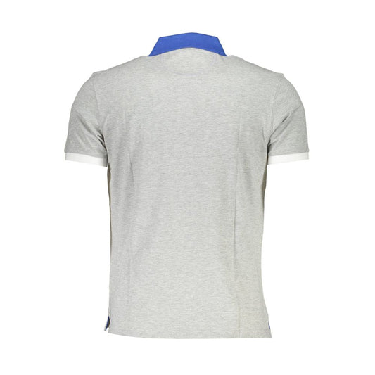 Brown Cotton Men Polo Shirt