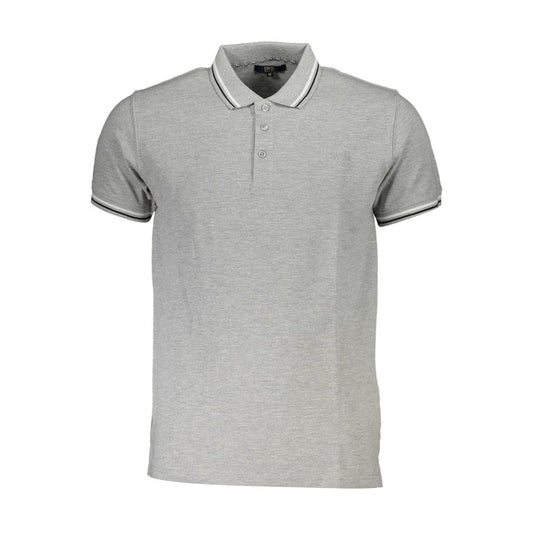 Brown Cotton Men Polo Shirt