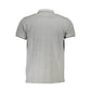 Brown Cotton Men Polo Shirt