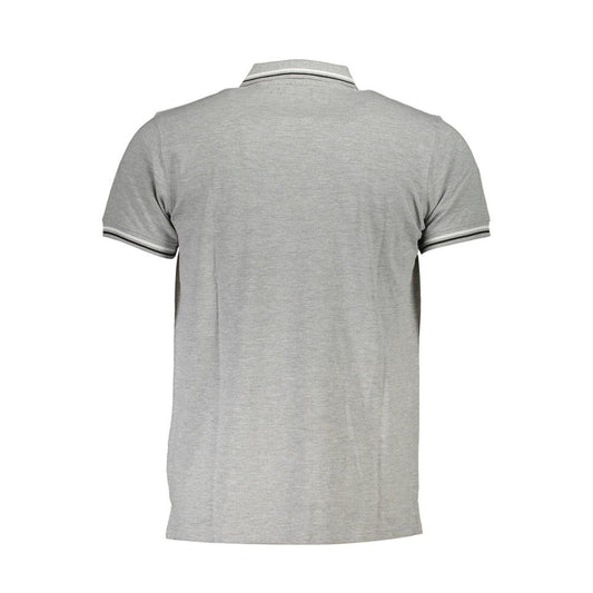 Brown Cotton Men Polo Shirt