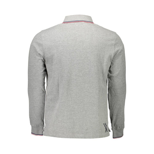 Brown Cotton Men Polo Shirt
