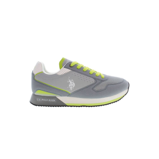 Brown Polyester Men Sneaker