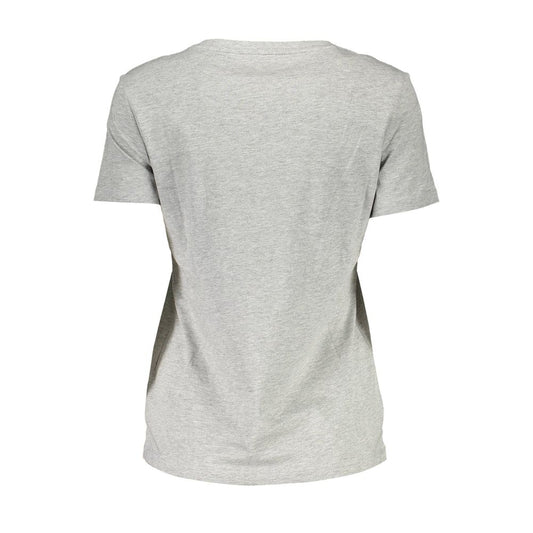 Brown Cotton Women T-Shirt
