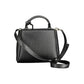 Black Polyester Women Handbag