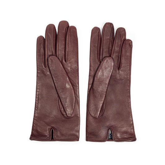 Burgundy Leather Glove