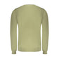 Green Cotton Men Sweater