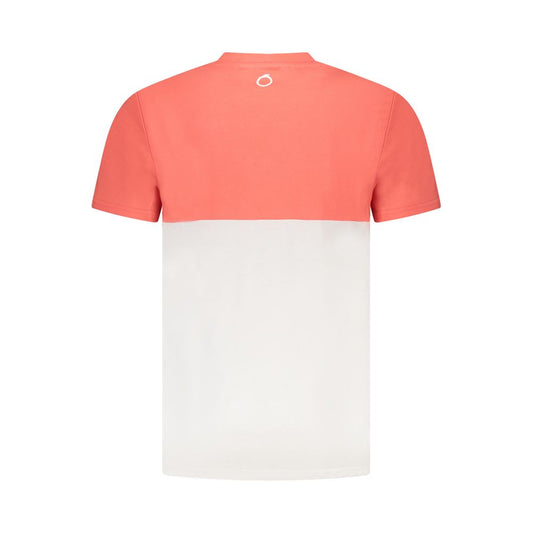 Pink Cotton Men T-Shirt