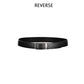 Black Polyester Men Belt