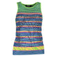 Green Cotton Women Top