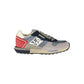 Gray Leather Men Sneaker