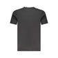 Black Cotton Men T-Shirt