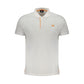 White Cotton Polo Shirt