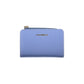 Light Blue Leather Women Wallet