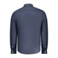 Blue Cotton Men Shirt