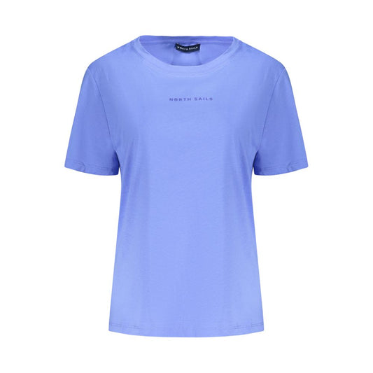Blue Cotton Tops & T-Shirt