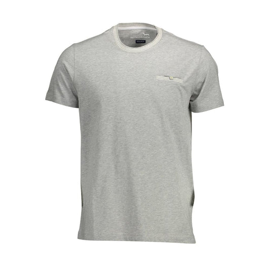 Brown Cotton Men T-Shirt