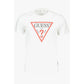 White Cotton Men T-Shirt