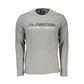 Gray Cotton Men T-Shirt