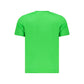 Green Cotton Men T-Shirt