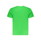 Green Cotton Men T-Shirt