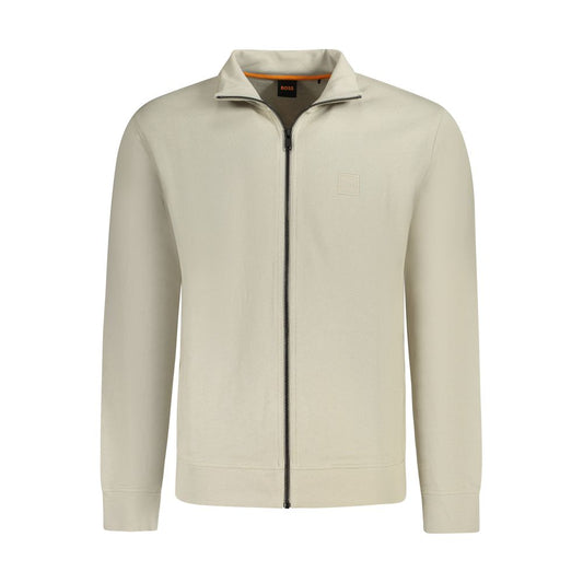 Beige Cotton Sweater