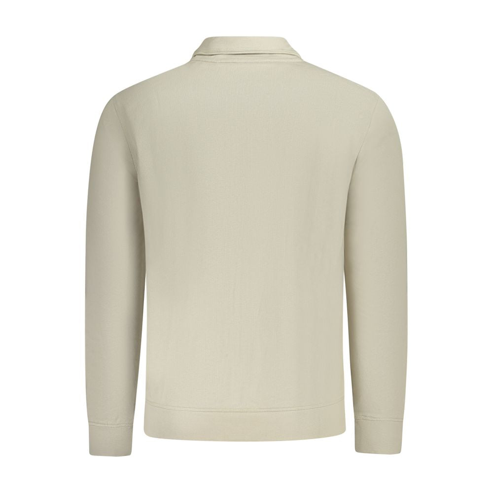 Beige Cotton Sweater