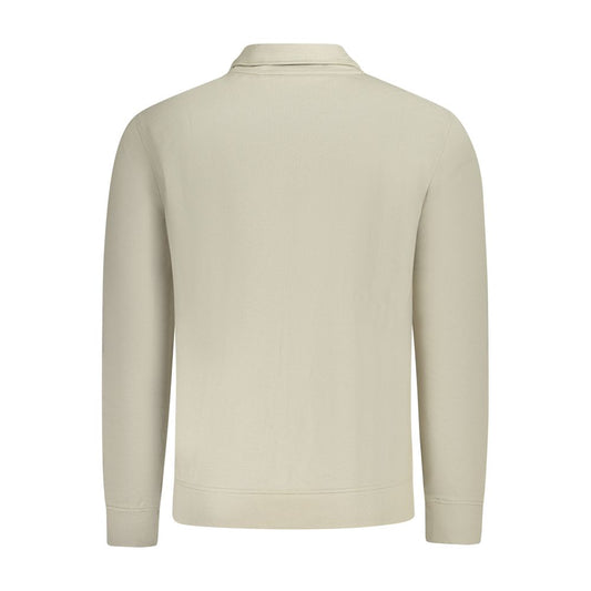 Beige Cotton Sweater