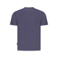 Blue Cotton Men T-Shirt