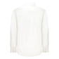 White Cotton Men Shirt