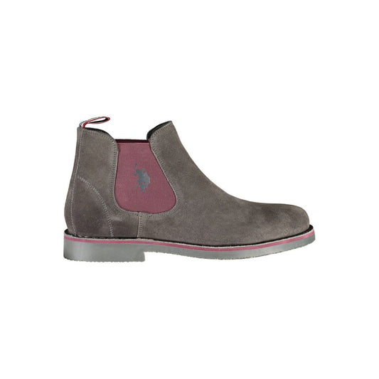 Brown Leather Men's Boot