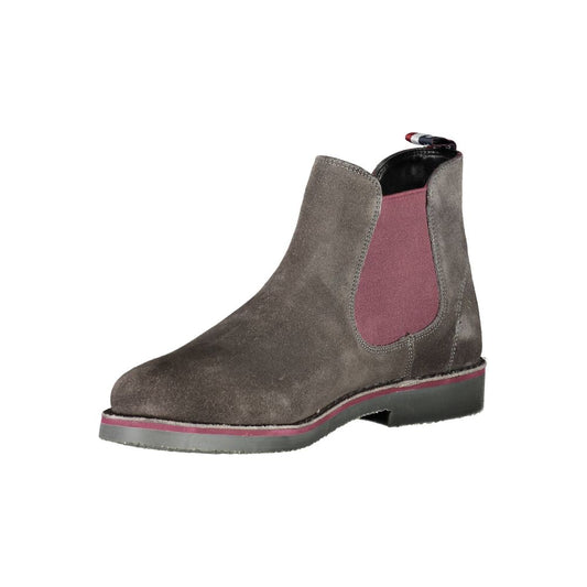 Brown Leather Men's Boot