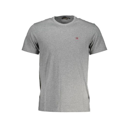Brown Cotton Men T-Shirt
