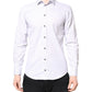 White Striped Cotton MARTINI Men Dress Shirt