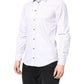White Striped Cotton MARTINI Men Dress Shirt
