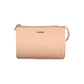 Pink Polyester Women Handbag