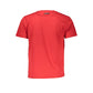Red Cotton Men T-Shirt