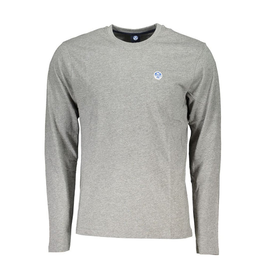 Gray Cotton Men TShirt